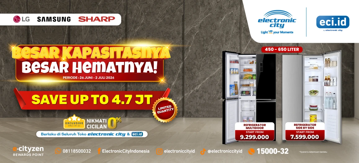 BESAR KAPASTIASNYA BESAR HEMATNYA